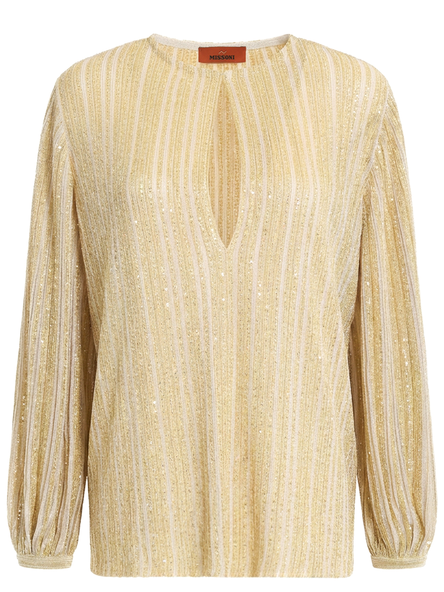 Блуза из вискозы MISSONI DS26SJ0A-BK01GH S01KN