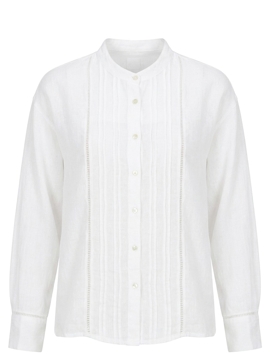 Блуза льняная 120% LINO 33ALIW1PL0 0000115 050