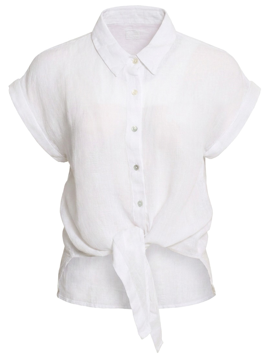 Блуза льняная 120% LINO 33ALIW1PKZ 0000115 050