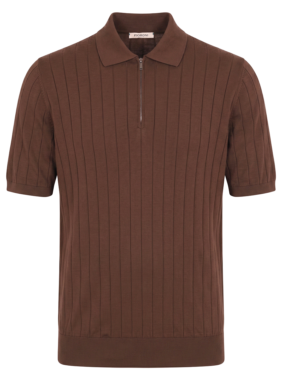 Поло хлопковое FIORONI CASHMERE MK30246C1 K.7
