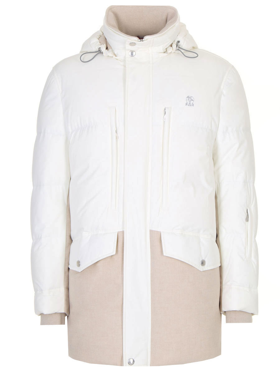 Пуховик стеганый BRUNELLO CUCINELLI MM45AKG03 CGY82