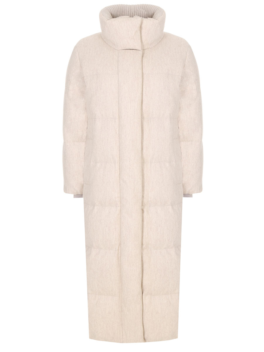 Пуховик стеганый BRUNELLO CUCINELLI MD5349376 C001