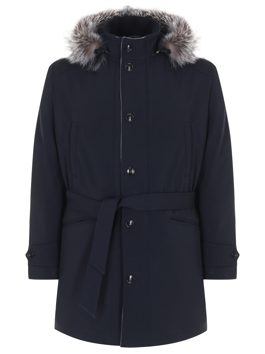Пуховик с мехом KITON UW0986V0362A16