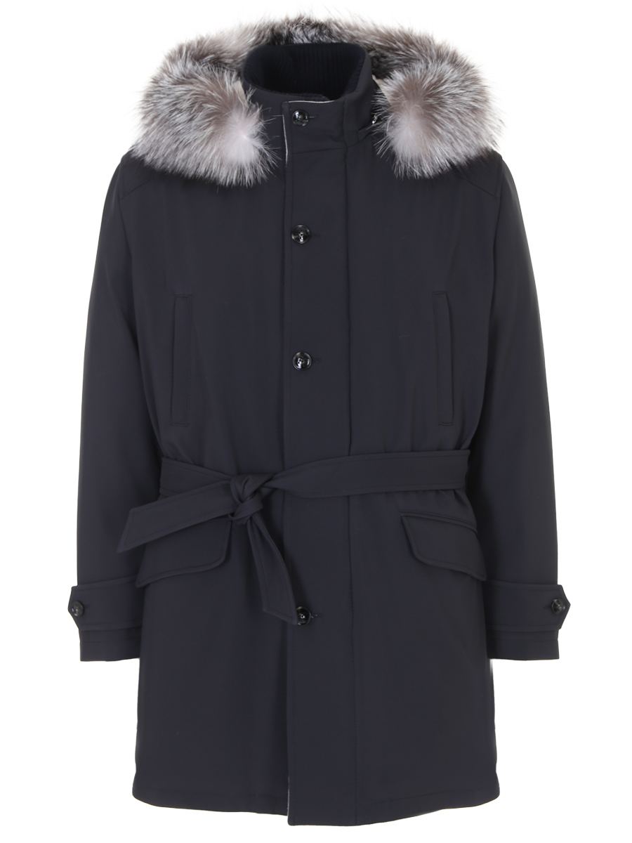 Пуховик с мехом KITON UW1241V0341B07