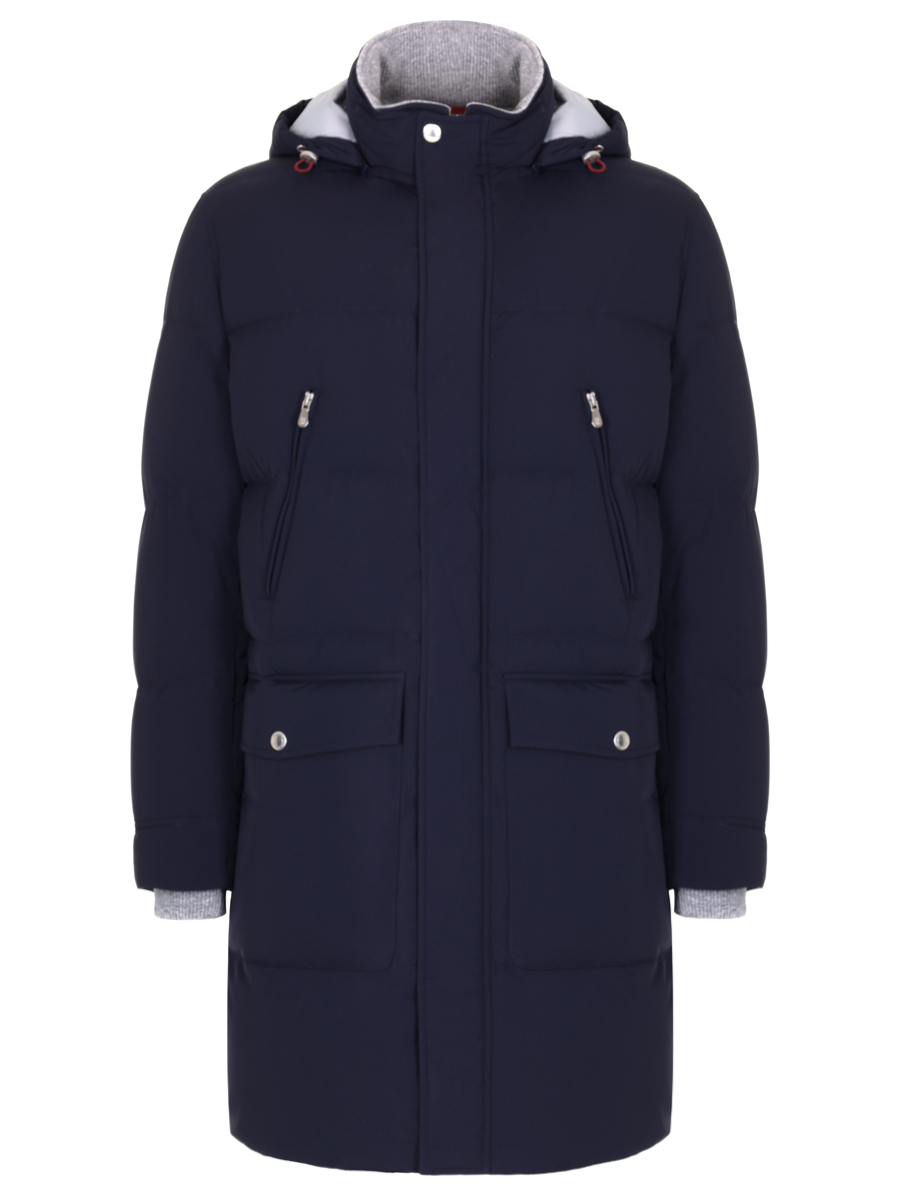 Пуховик стеганый BRUNELLO CUCINELLI MM4031827 CON50