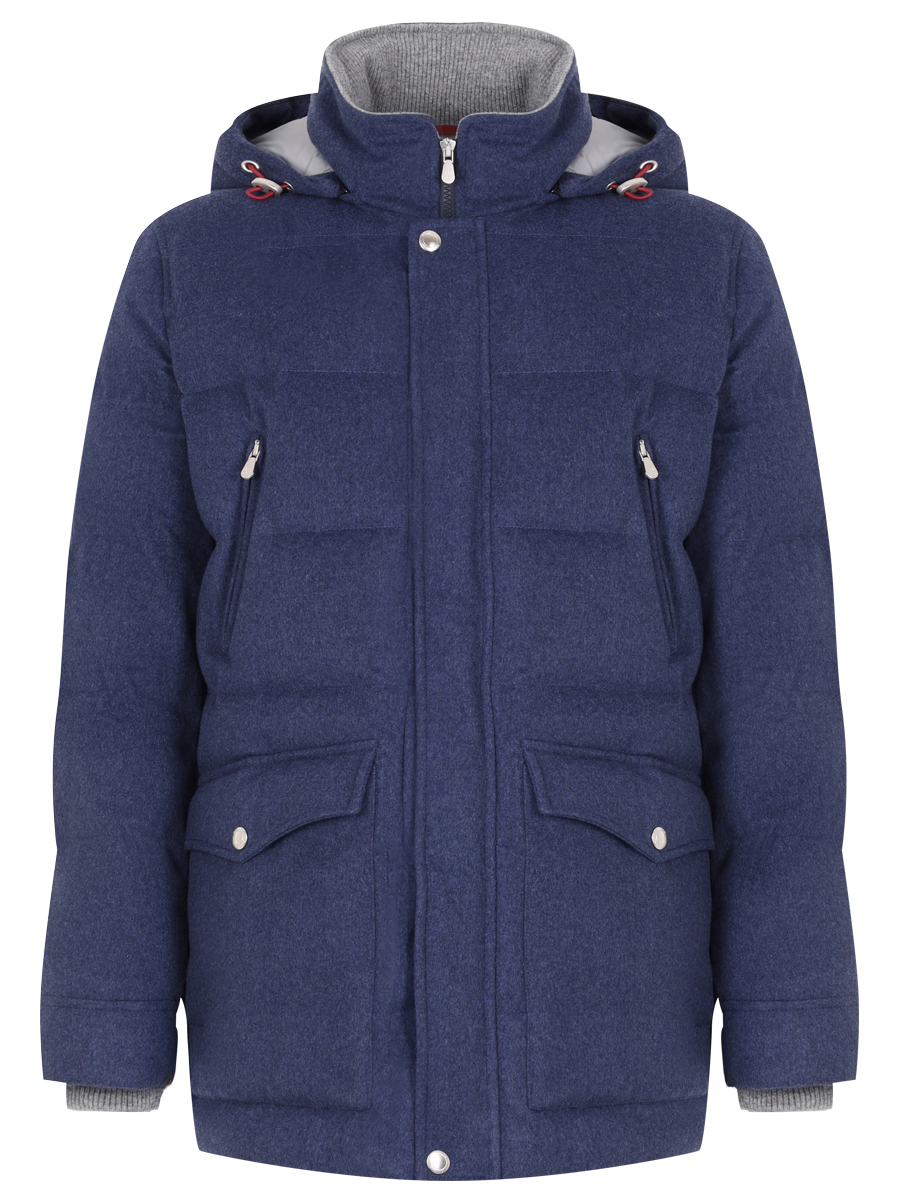 Пуховик шерстяной BRUNELLO CUCINELLI MM4631823 CXW52