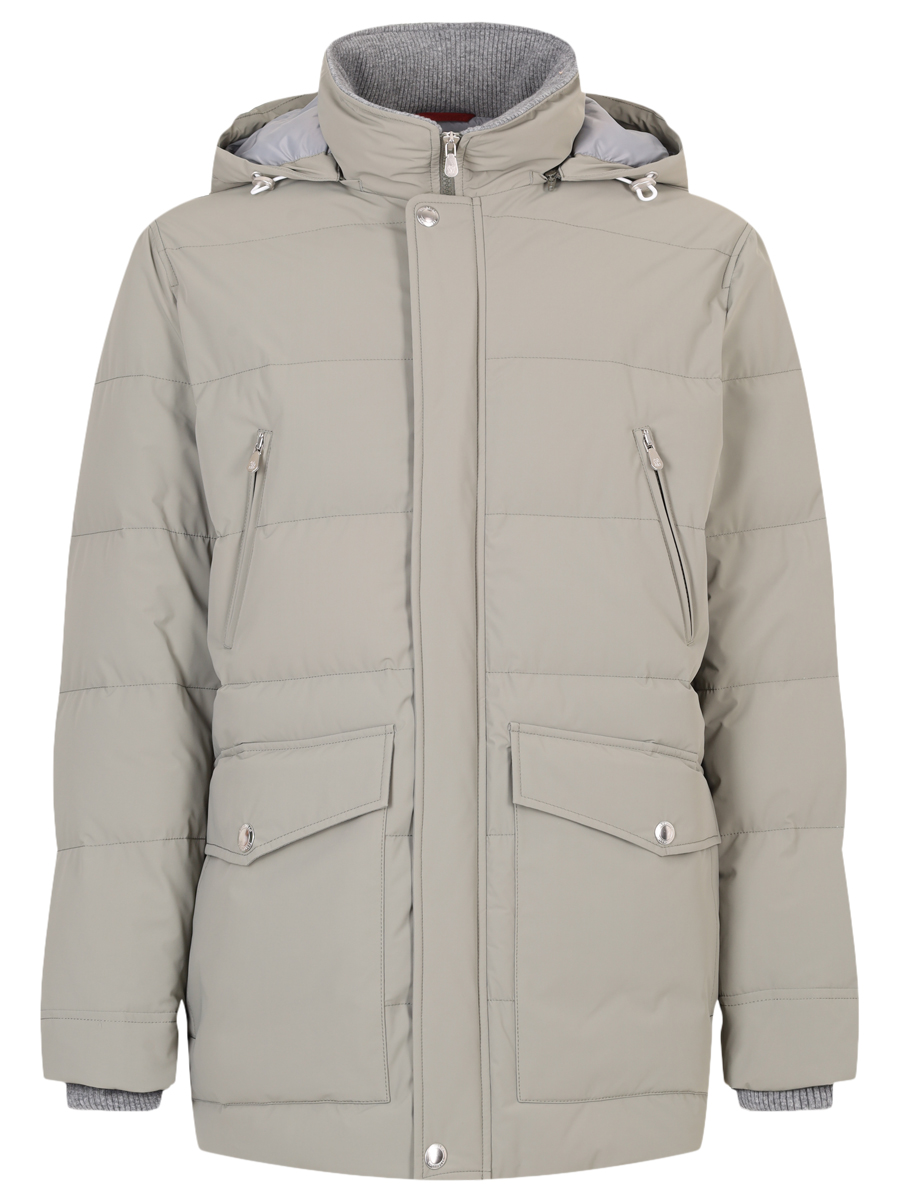 Пуховик стеганый BRUNELLO CUCINELLI MM4911823 CRY56