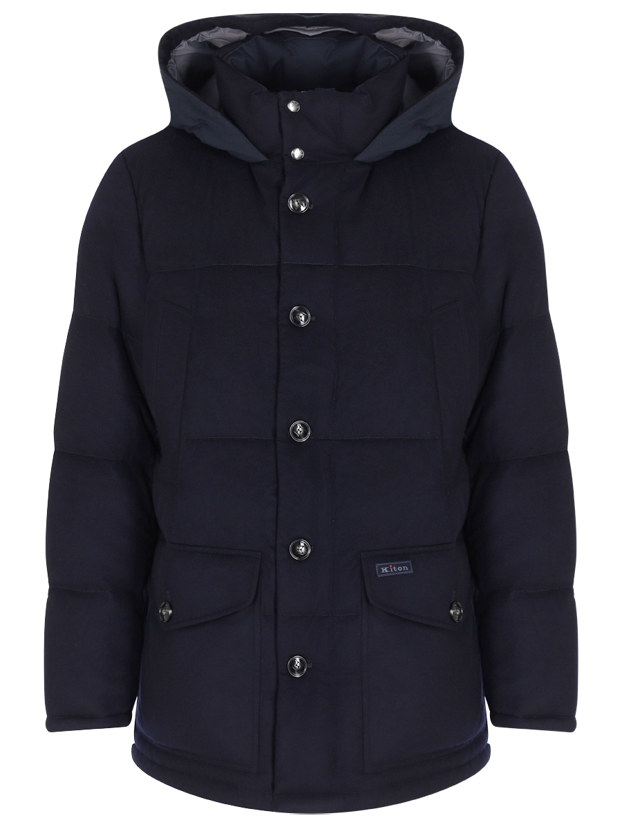 Пуховик стеганый KITON UW1912V0455F02000