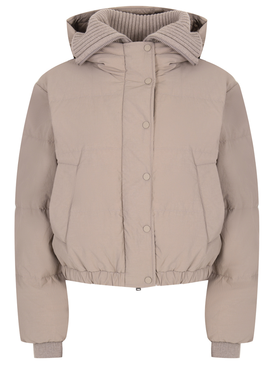 Пуховик стеганый BRUNELLO CUCINELLI MD5997859 CJU49