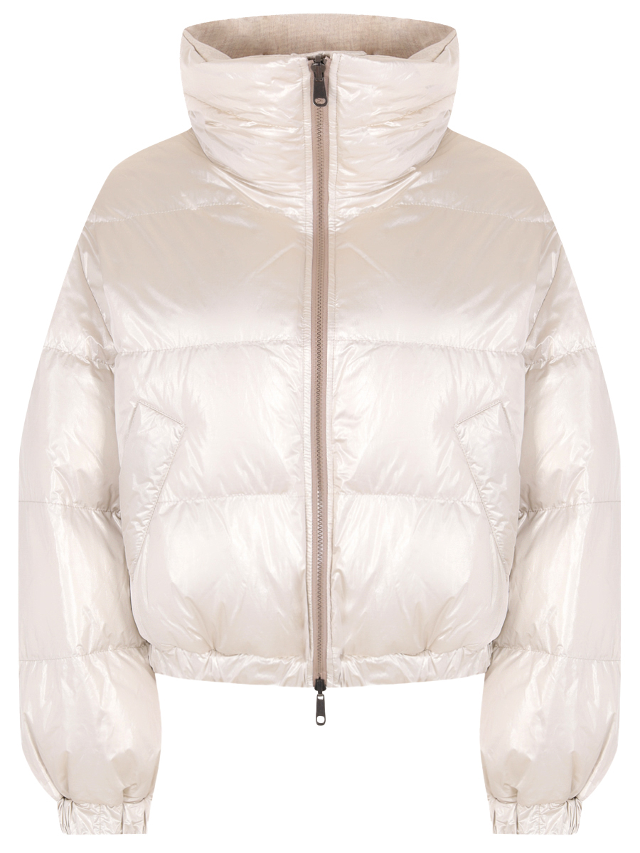 Пуховик двусторонний BRUNELLO CUCINELLI ML1597927 C130