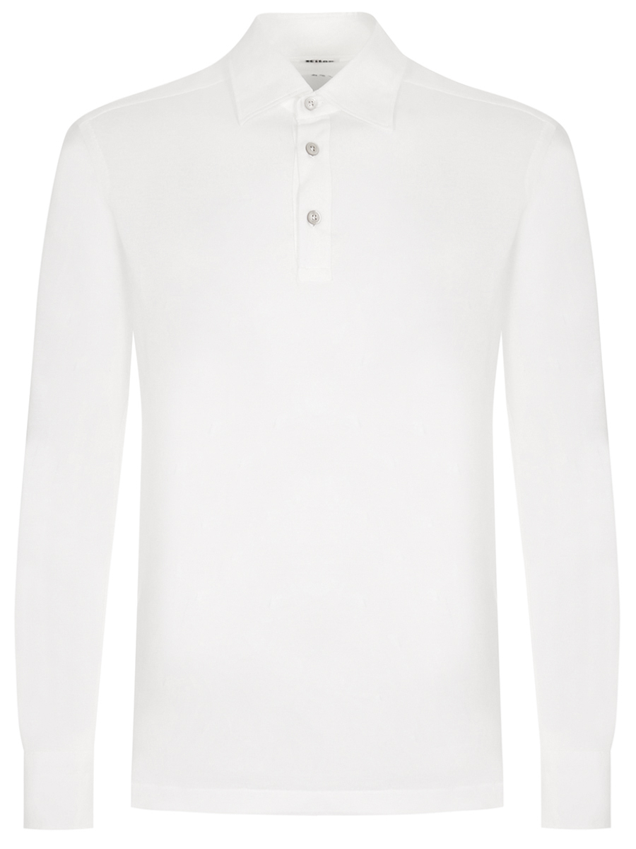 Поло хлопковое KITON UMCPOSH0808301000