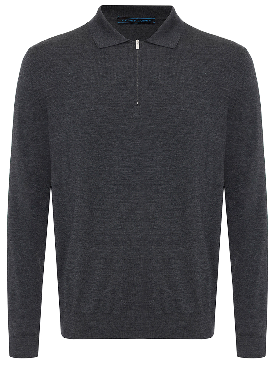 Поло шерстяное KITON UMK04931002007