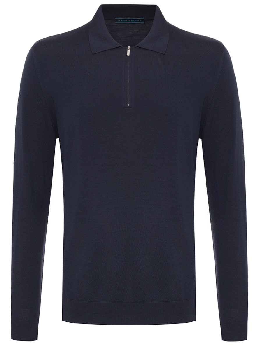 Поло шерстяное KITON UMK0493K326002