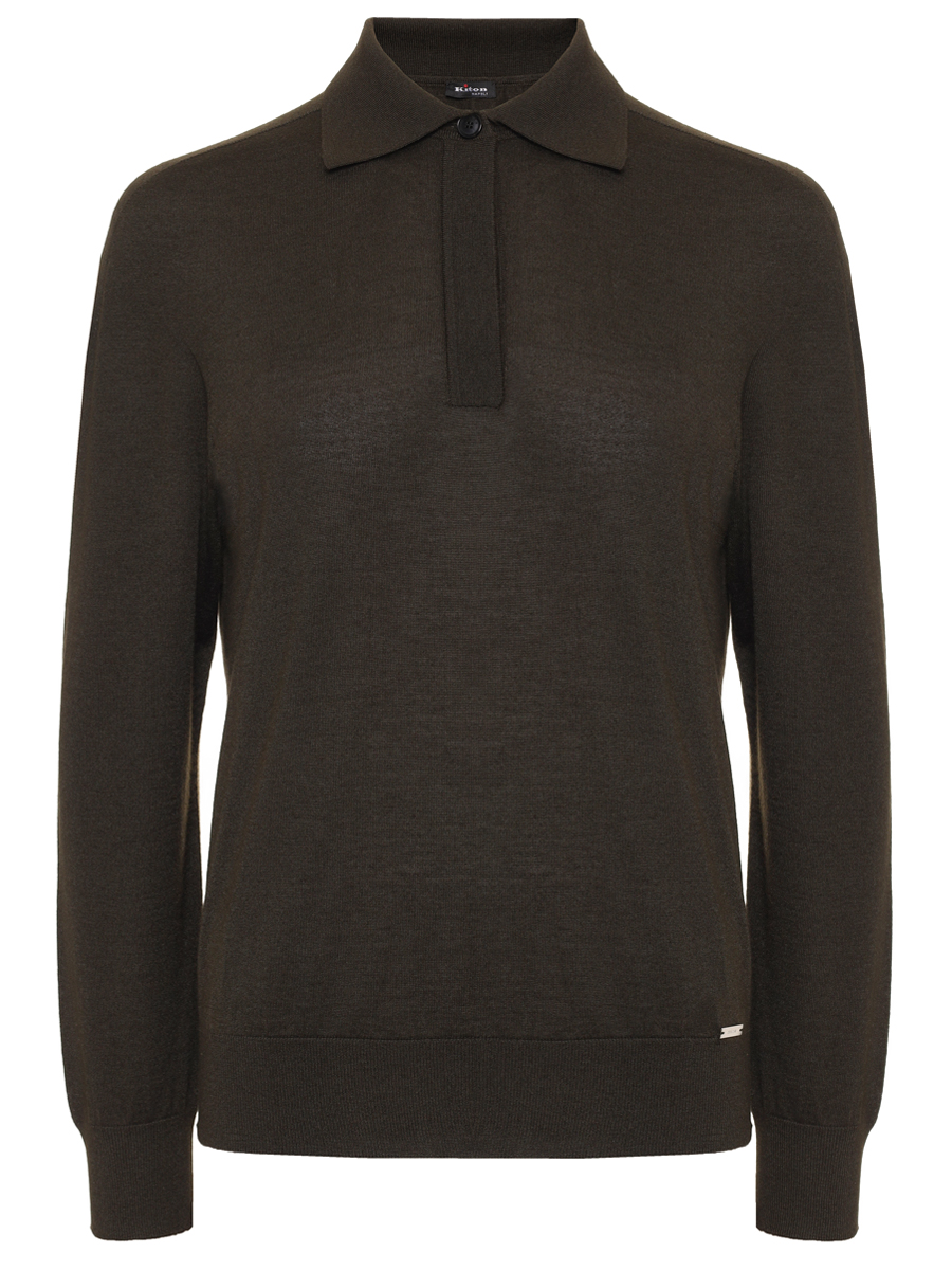 Поло из кашемира и шелка KITON D6073213096006