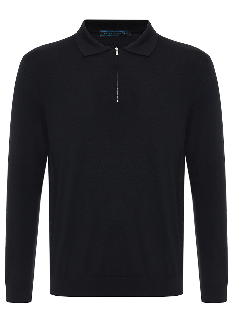 Поло шерстяное KITON UMK0493K500C