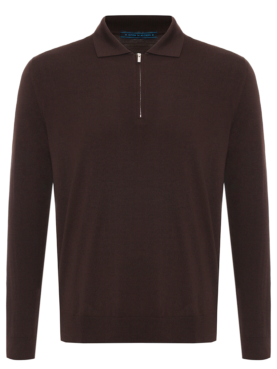Поло шерстяное KITON UMK049323700B