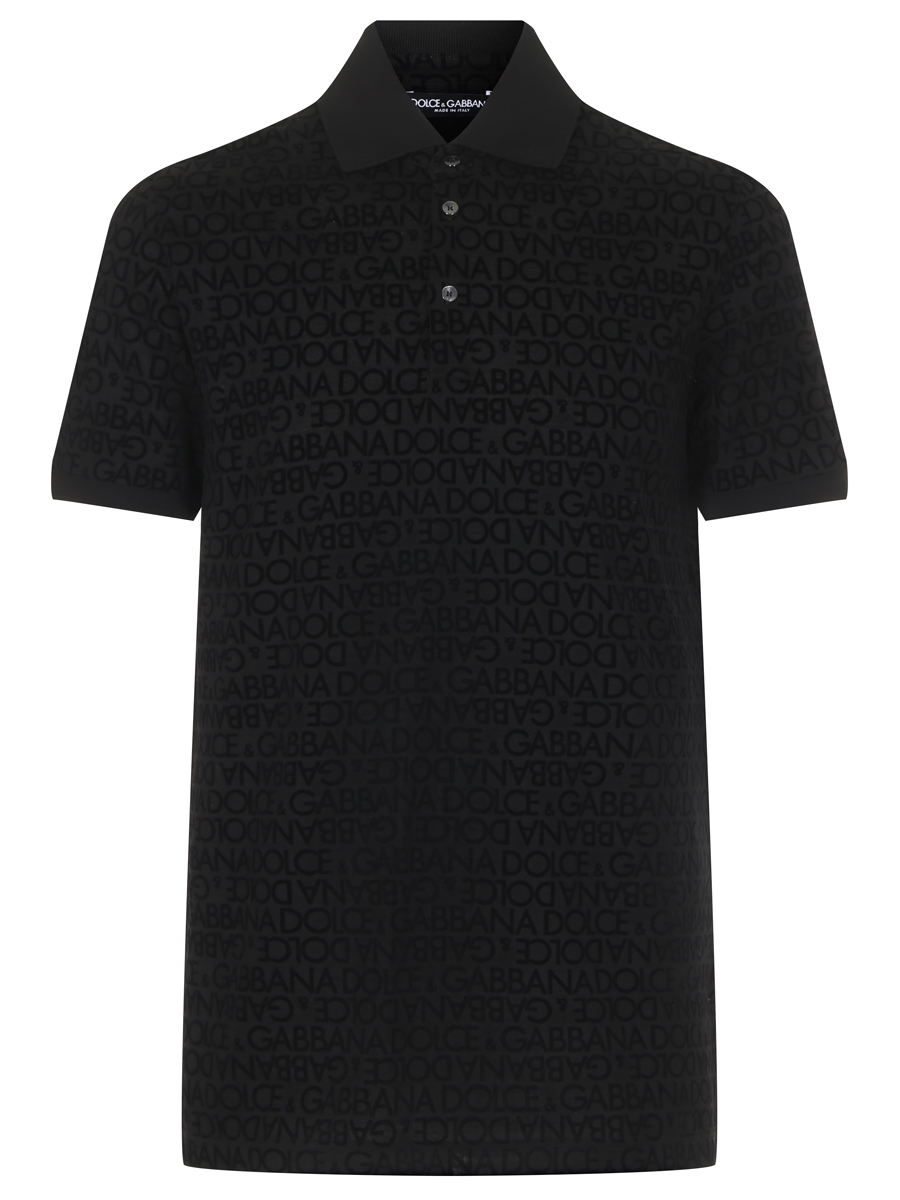 Поло хлопковое DOLCE & GABBANA G8PT0T G7KV1 N0000