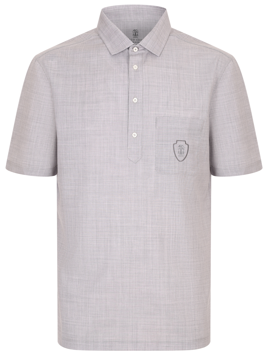 Поло шерстяное BRUNELLO CUCINELLI MM6701301F CPY01
