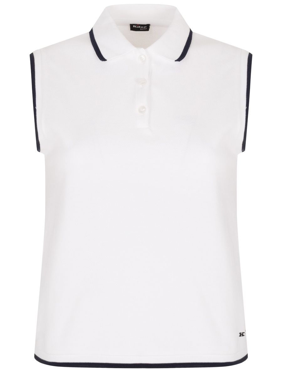 Поло хлопковое KITON D59422K0914F05001