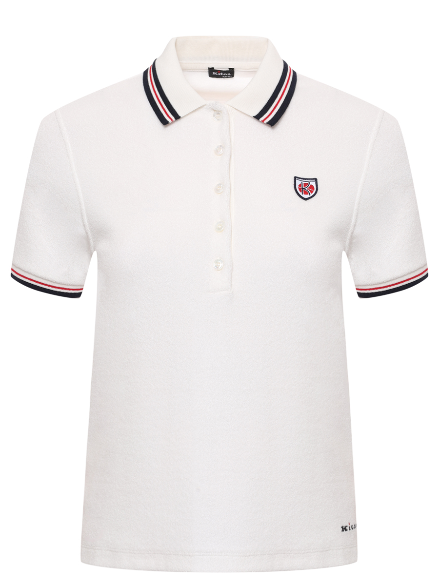 Поло хлопковое KITON D59423K0915F01