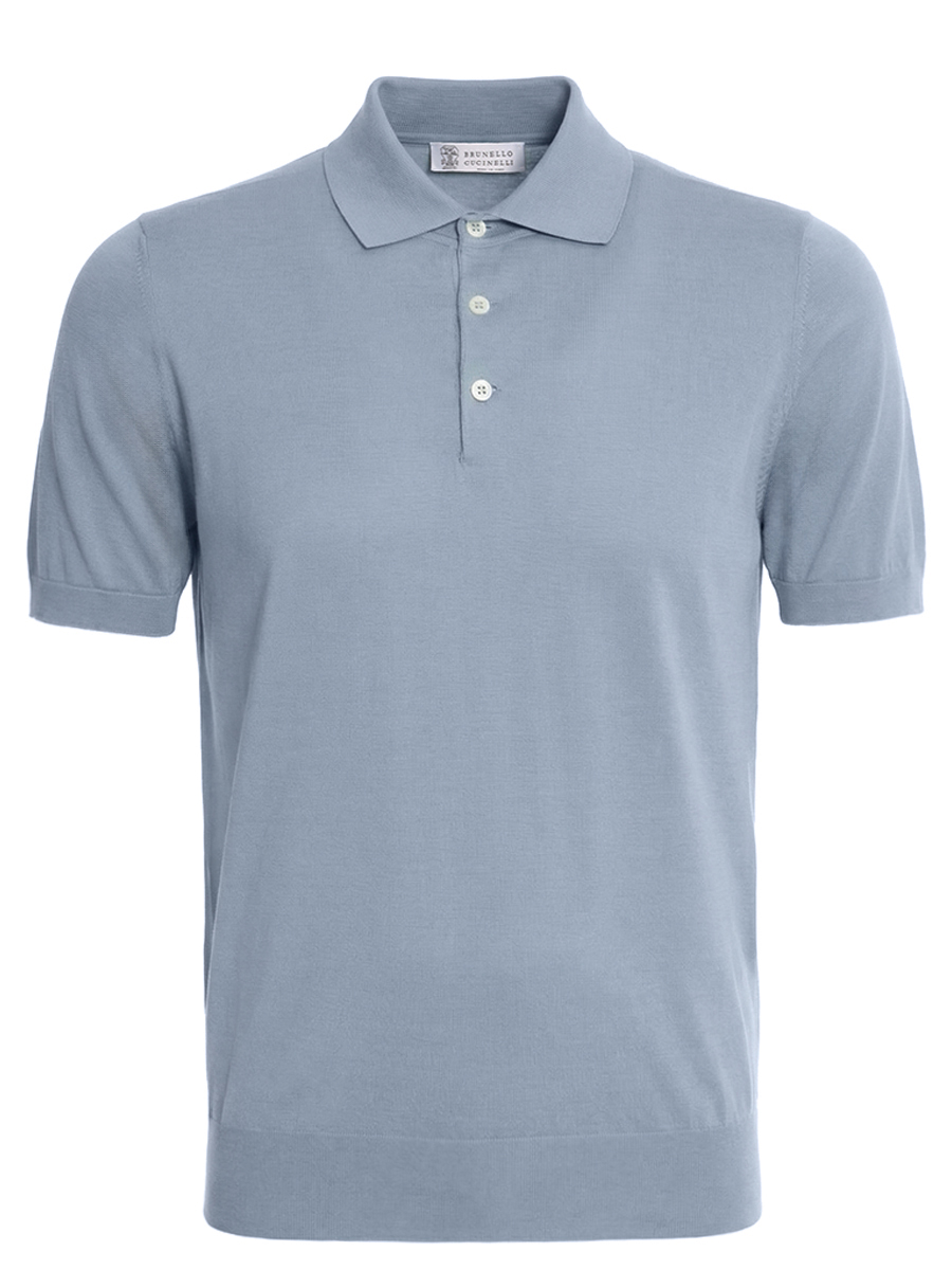 Поло хлопковое BRUNELLO CUCINELLI M29800125 CMM56