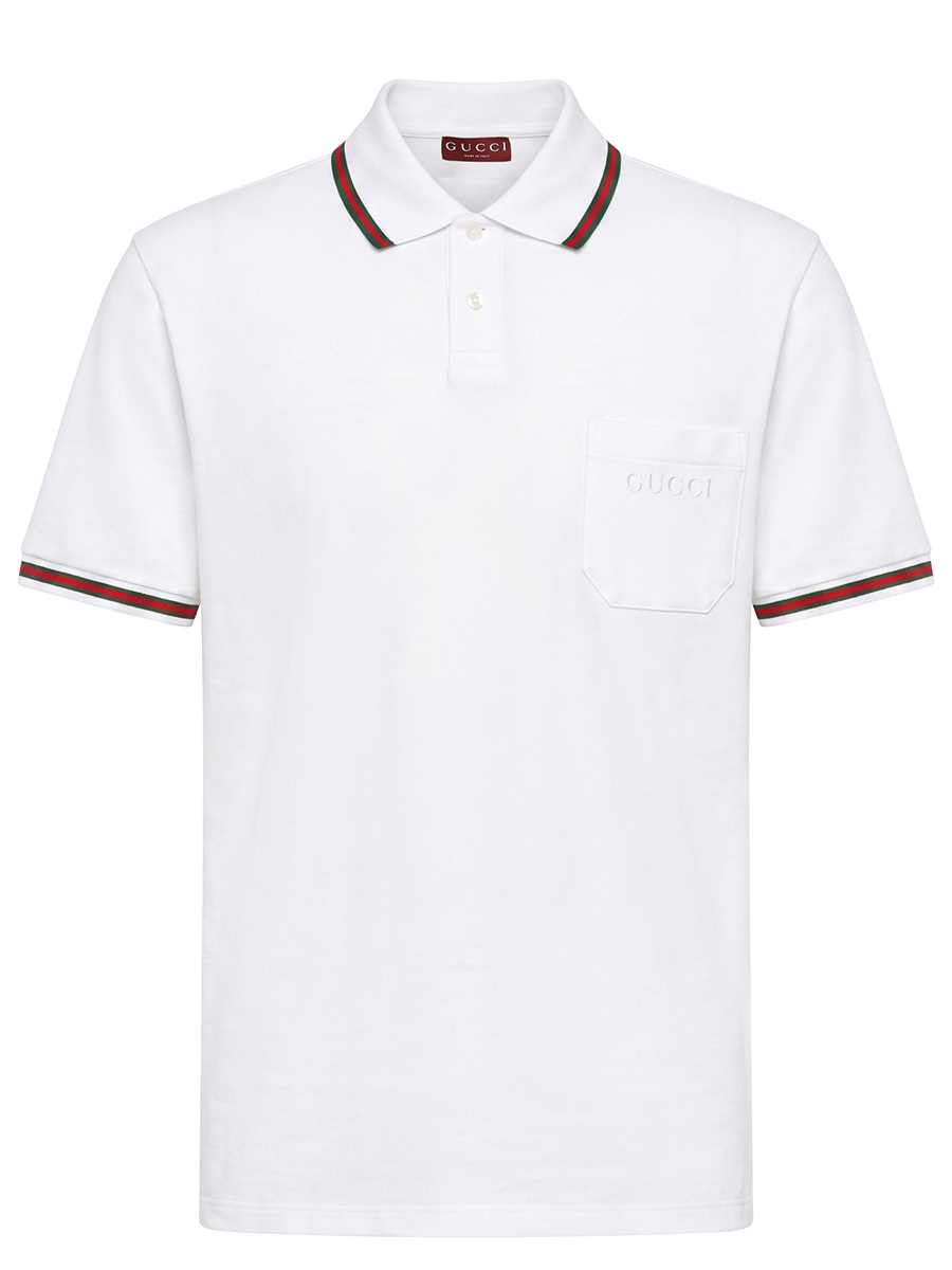 Поло хлопковое GUCCI 795174XJEOX9692