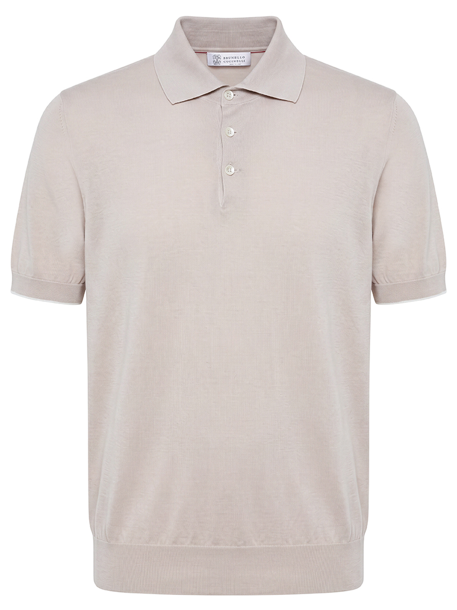 Поло хлопковое BRUNELLO CUCINELLI M29800125 CBD04