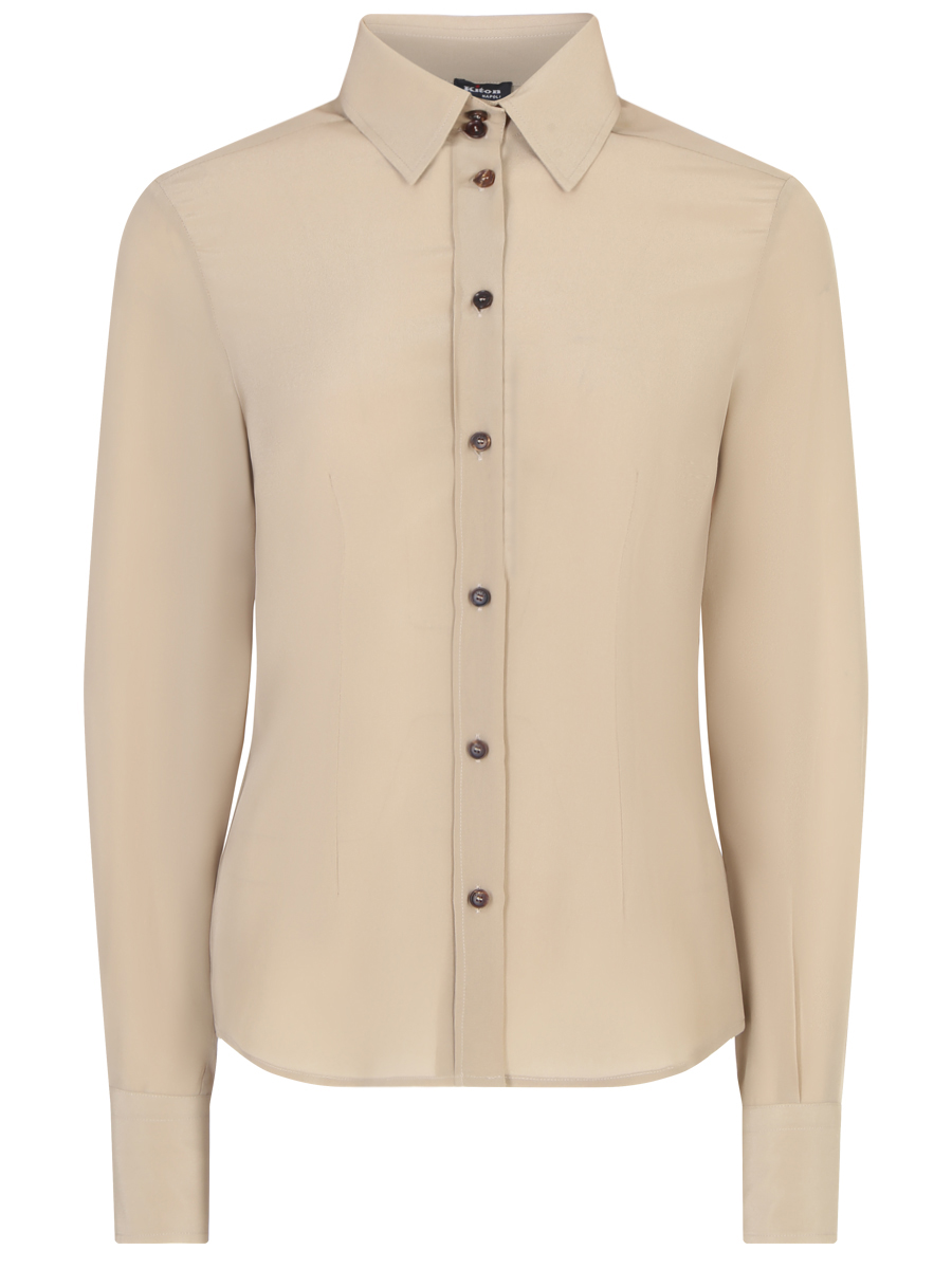 Блуза шелковая KITON D23409 K05N7008