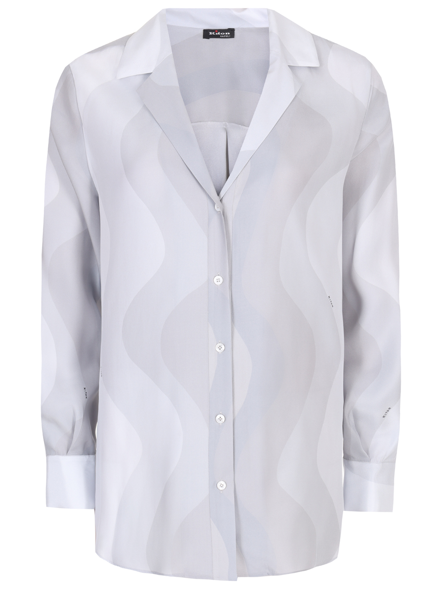 Блуза шелковая KITON D55410K0973B01006