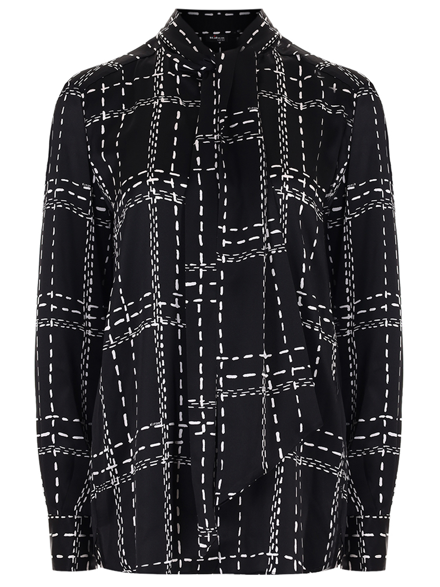Блуза шелковая KITON D38455K0561E0104
