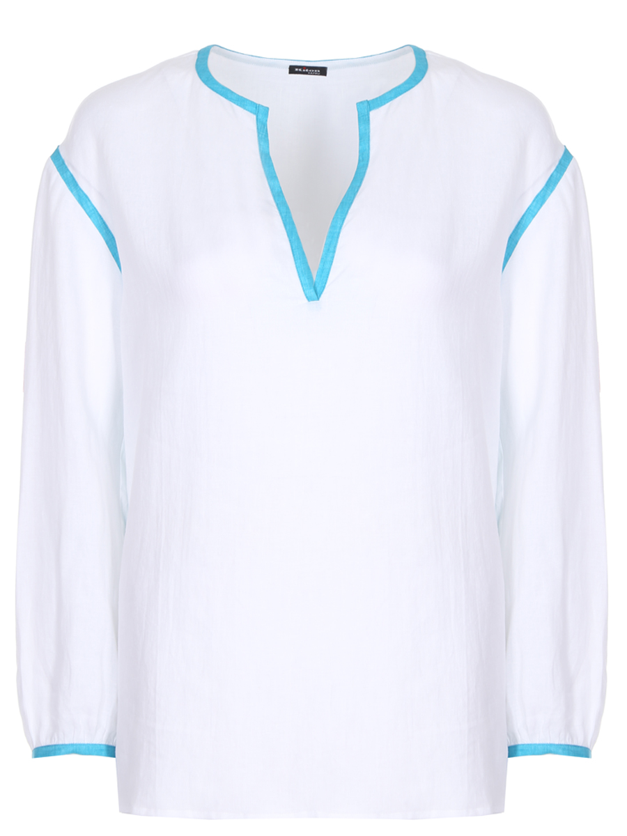 Блуза льняная KITON D49443H0694001001