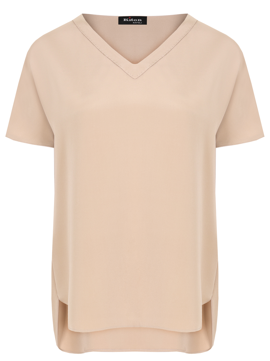 Блуза шелковая KITON D47454K0977A0200M