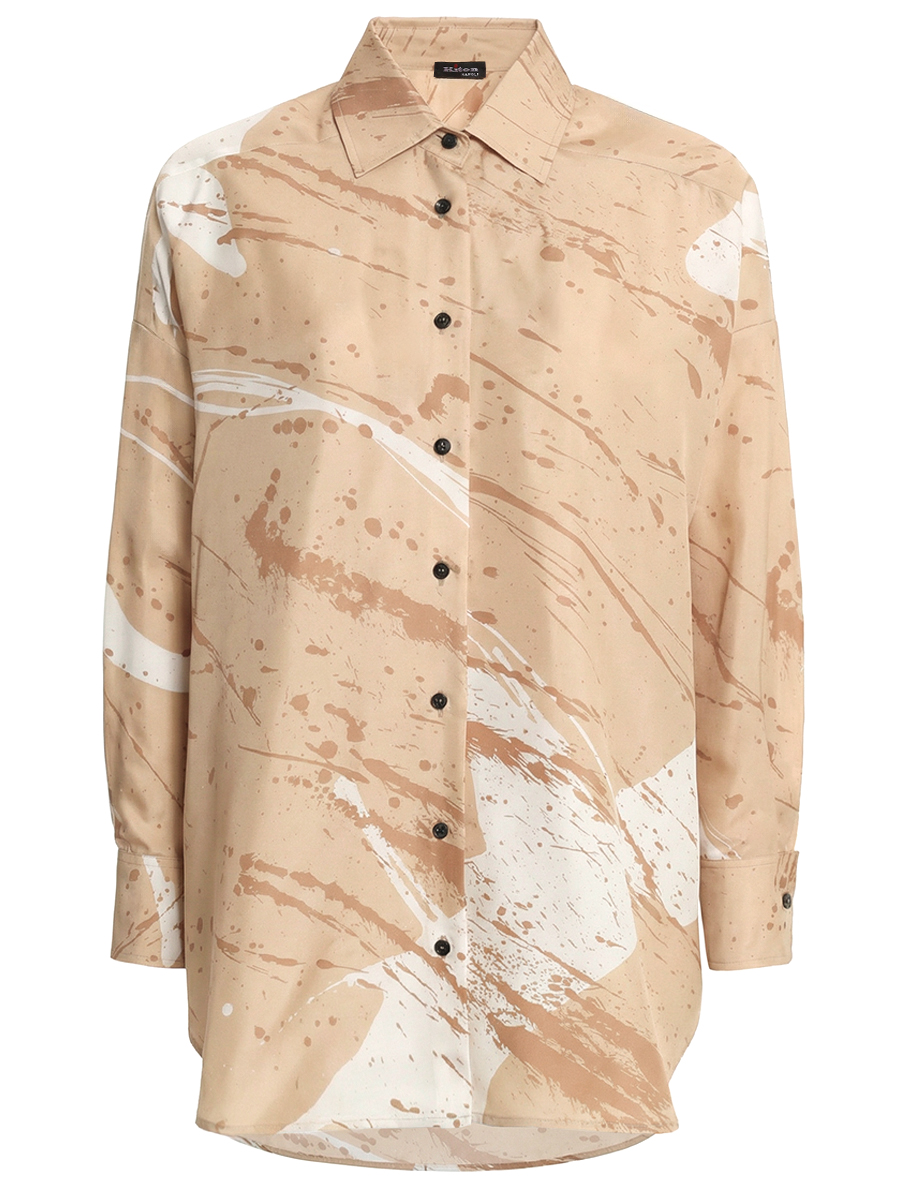 Блуза шелковая KITON D61438K0999G0500A