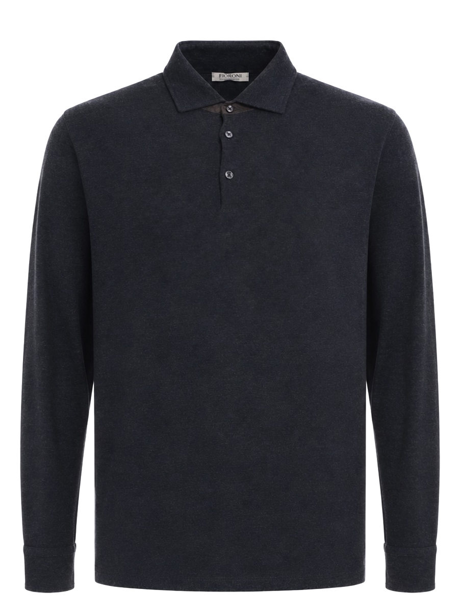Поло хлопковое FIORONI CASHMERE M19TC1C3 TC18