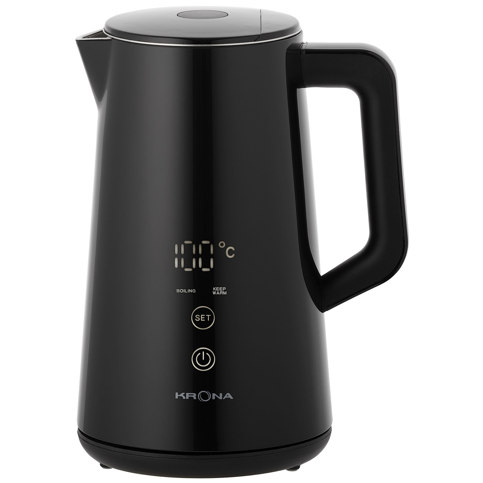 Электрочайник KRONA Digitaler Black 1,5л KRONA.RU