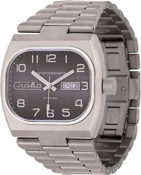 Российские наручные  мужские часы Slava 3220136-100-8205. Коллекция Телевизор Российские наручные мужские часы Slava 3220136-100-8205. Коллекция Телевизор