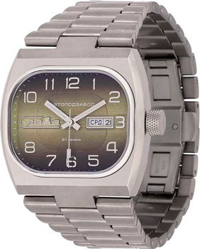 Российские наручные  мужские часы Slava 3220138-100-8205. Коллекция Телевизор Российские наручные мужские часы Slava 3220138-100-8205. Коллекция Телевизор