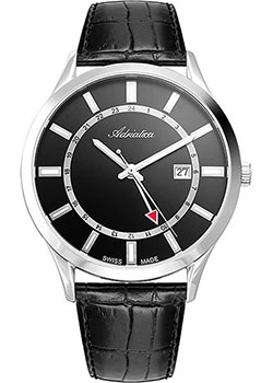 Швейцарские наручные  мужские часы Adriatica 8289.5214Q. Коллекция Multifunction Швейцарские наручные мужские часы Adriatica 8289.5214Q. Коллекция Multifunction