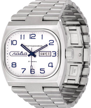 Российские наручные  мужские часы Slava 3045710-100-8205. Коллекция Телевизор Российские наручные мужские часы Slava 3045710-100-8205. Коллекция Телевизор