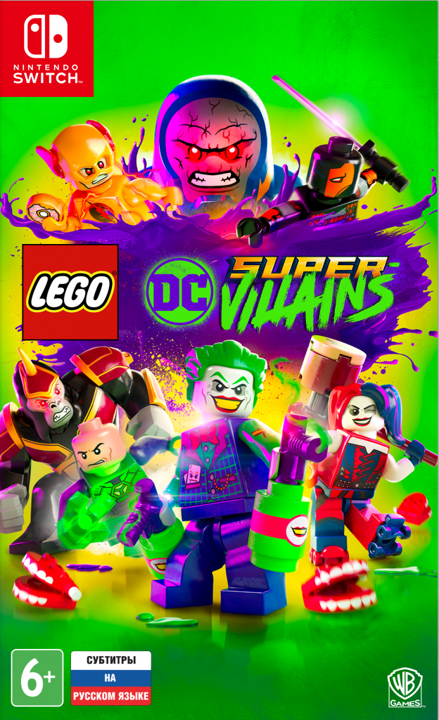 Игра LEGO СУПЕРЗЛОДЕИ DC (Nintendo Switch, русская версия) WB Games