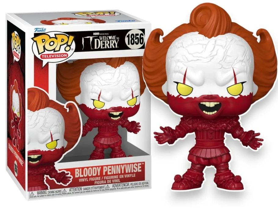 Фигурка Funko Pop! Television: IT Welcome to Derry - Bloody Pennywise (1856)