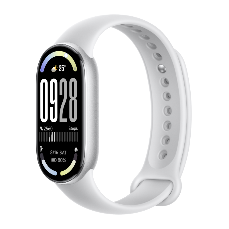 Фитнес-браслет Xiaomi Smart Band 10 (Серебристый)