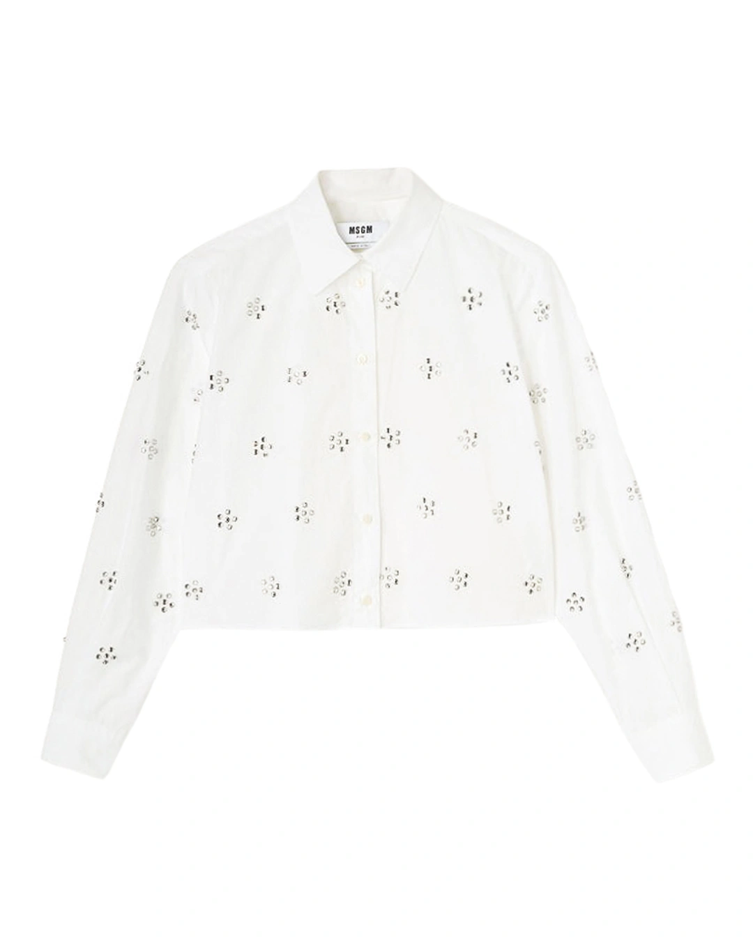 MSGM хлопковая блуза — размер 38 / 40 RU 3641MDE19X