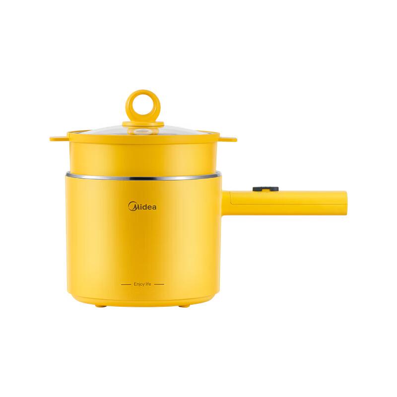 Мультиварка Midea 1.7 л, с китайской вилкой (адаптер в комплекте) yellow