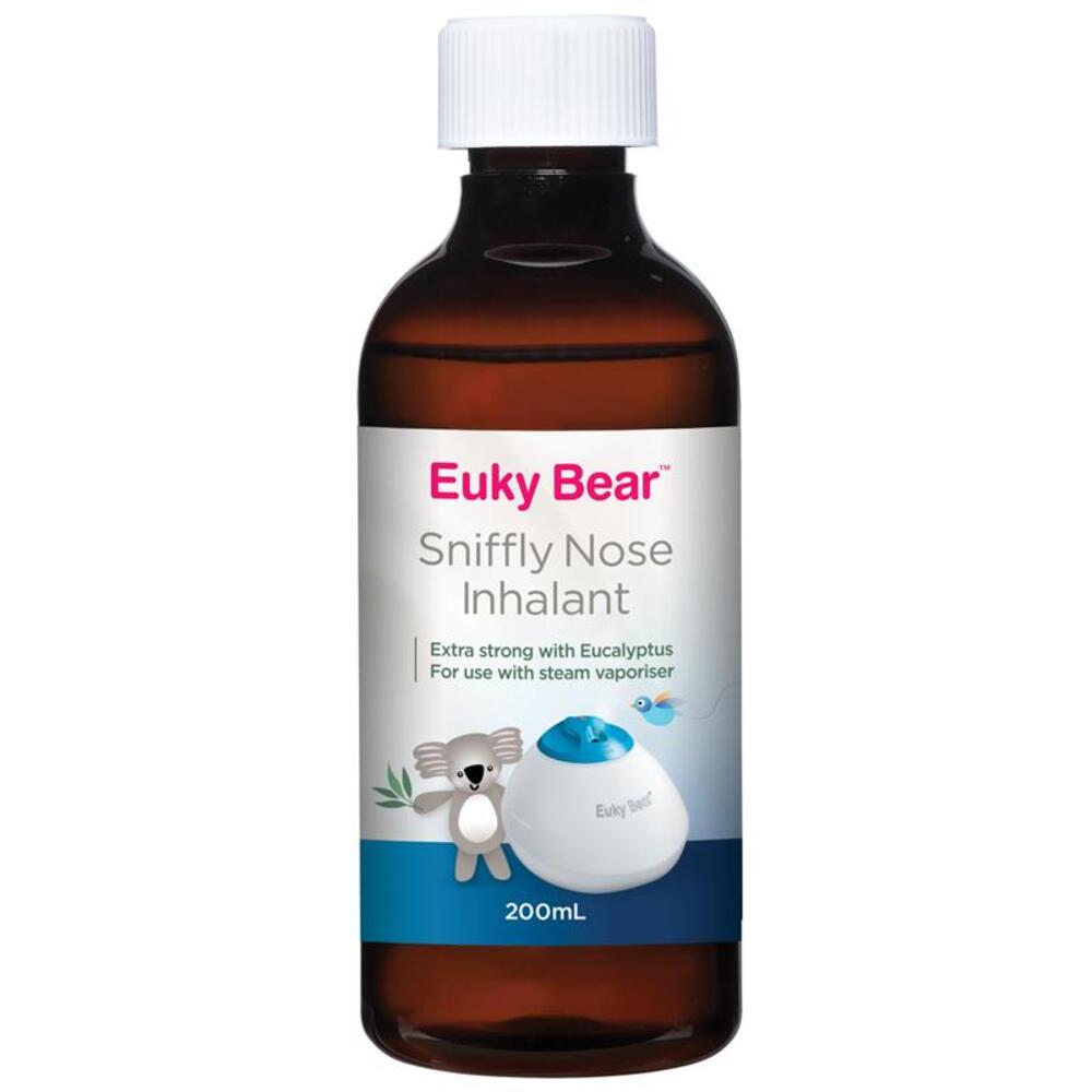 Ингалятор Euky Bear от насморка 200 мл black BeautyGlam