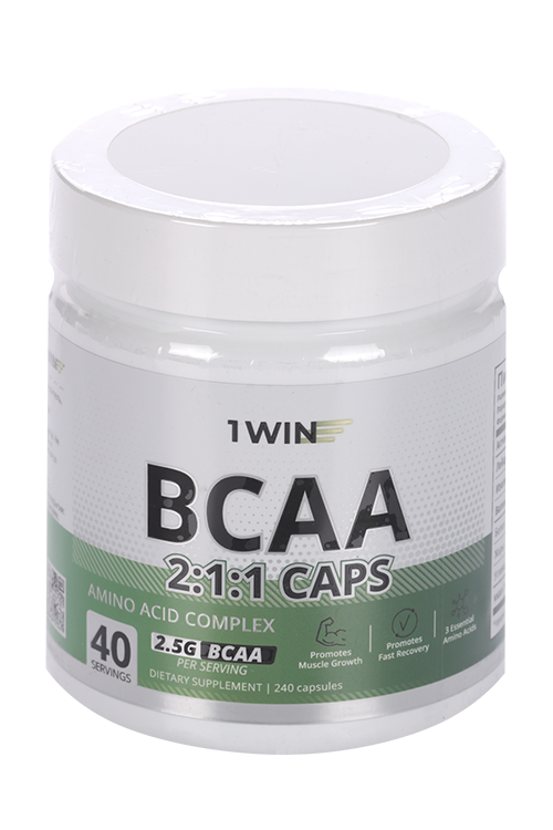 BCAA 2:1:1 1WIN, 240 шт, капсулы ВинЛаб Нутришин ООО