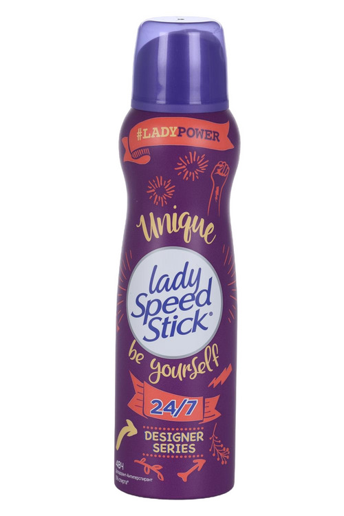 Дезодорант-антиперспирант Lady Speed Stick Unique Be yourself, 150 мл, спрей Арнест АО