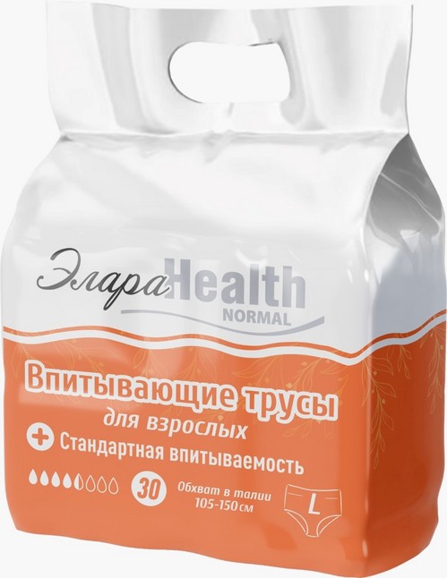 Подгузники ЭлараHealth normal д/взрослых L, 30 шт YANSHENG INTERNATIONAL GROUP LTD