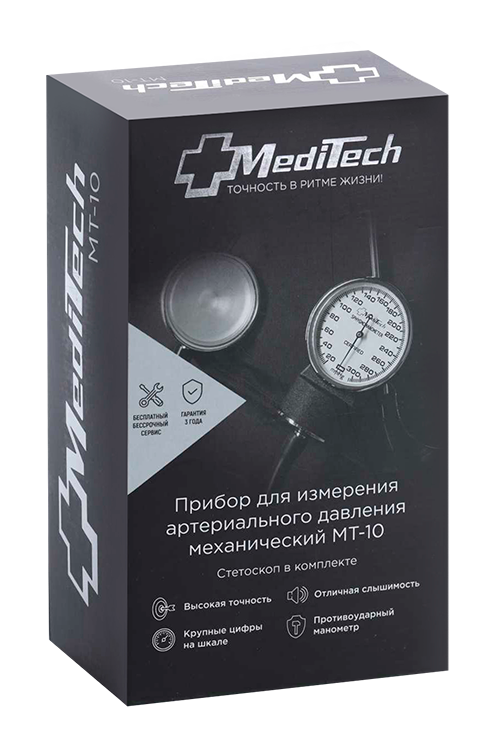 Тонометр MediTech МТ-10 механический Медикал Текнолоджи Продактс Инк