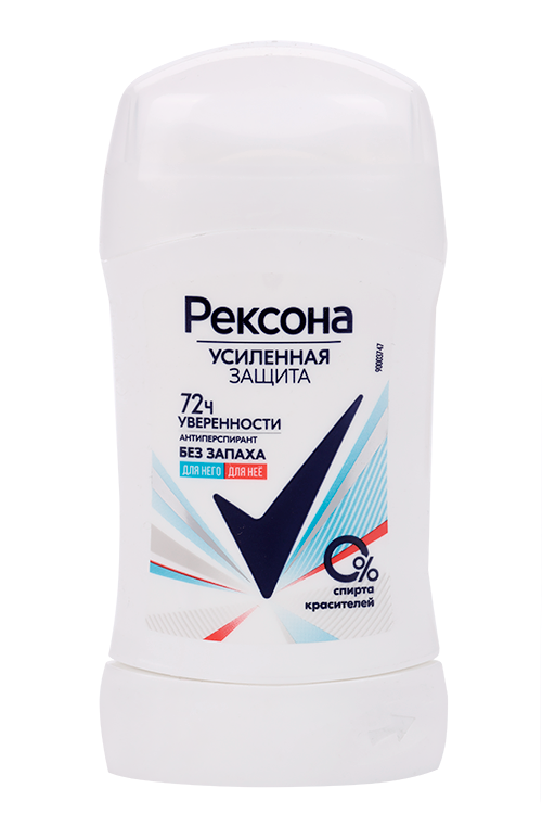 Антиперспирант-карандаш Рексона д/него/нее б/запаха, 40 мл Юнилевер Русь ООО/Арнест ЮниРусь ООО